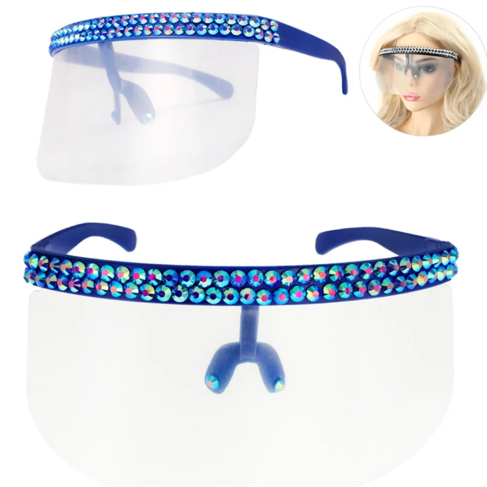 Face Shield Bling Goggles Glasses